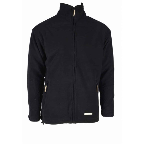 Ζακέτα-Μπουφάν Fleece με Φόδρα Μαύρη Armymania    / κωδ.  ARMN-2023710/