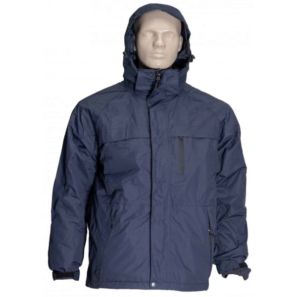 Μπουφάν 3 σε 1 Αδιάβροχο με Επένδυση Fleece Μπλε Armymania / κωδ. ARMN-204577