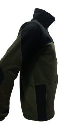 ΖΑΚΕΤΑ POLAR FLEECE 350gr - ΧΑΚΙ-ΜΑΥΡΟ      /κωδ. IRK-89 - Image 4