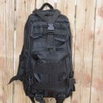 ΣΑΚΙΔΙΟ TACTICAL ΠΛΑΤΗΣ ΜΕ ΠΟΛΛΕΣ ΕΡΓΟΝΟΜΙΚΕΣ ΘΗΚΕΣ - ΜΑΥΡΟ     /κωδ. IRK-46/