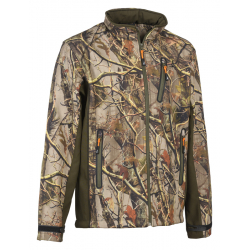 softshell ghost orange camo hunting jacket κωδ. perc 15122