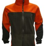 ΖΑΚΕΤΑ polar fleece 350gr ΧΑΚΙ ΠΟΡΤΟΚΑΛΙ κωδ. irk 88
