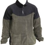 ΜΠΛΟΥΖΑ ΜΕ ΦΕΡΜΟΥΑΡ polar fleece 320gr ΧΑΚΙ ΜΑΥΡΟ κωδ. irk 87
