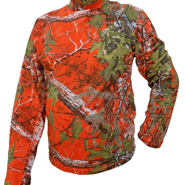 ΜΠΛΟΥΖΑ ΦΟΥΤΕΡ CAMO ORANGE      /κωδ. AETOS-39/