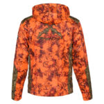 ΖΑΚΕΤΑ soft shell ΜΕ ΚΟΥΚΟΥΛΑ verney carron blouson zippen wolf orange snake blaze κωδ. vern 2