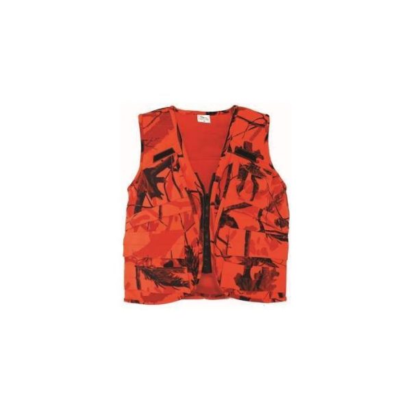 Γιλεκο κυνηγιου αδιαβροχο Αετος orange camo / κωδ AETOS-71 /
