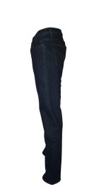 Παντελονι τζιν ελαστικο blue black  χρωμα με επένδυση fleece στο εσωτερικό του. /  κωδ ΙΑΣΩΝ-18 / - Image 4