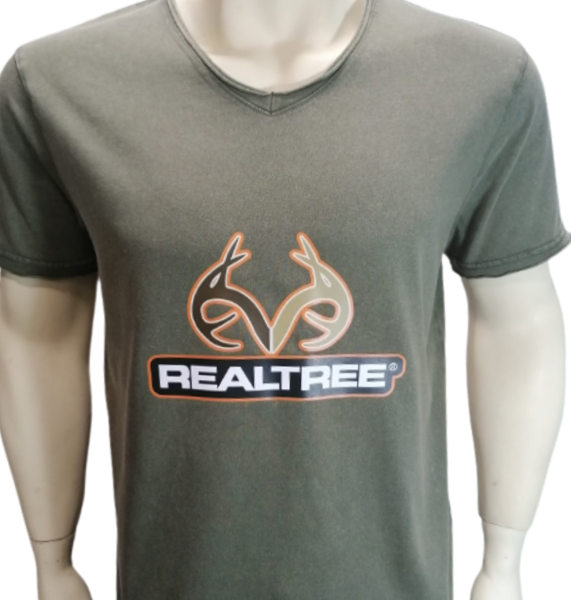 Μπλουζακι t-shirt πετροπλυμενο Real Tree / κωδ. IRK-240