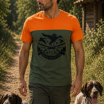 ΜΠΛΟΥΖΑΚΙ t shirt ΔΙΧΡΩΜΟ ΧΑΚΙ ΠΟΡΤΟΚΑΛΙ /ΑΓΡΙΟΓΟΥΡΟΥΝΟ κωδ. irk 124