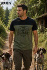 ΜΠΛΟΥΖΑΚΙ t shirt ΔΙΧΡΩΜΟ ΧΑΚΙ ΠΟΡΤΟΚΑΛΙ /ΑΓΡΙΟΓΟΥΡΟΥΝΟ κωδ. irk 124