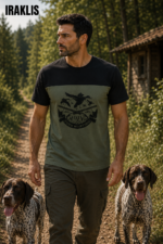 ΜΠΛΟΥΖΑΚΙ t shirt ΔΙΧΡΩΜΟ ΧΑΚΙ ΠΟΡΤΟΚΑΛΙ /ΑΓΡΙΟΓΟΥΡΟΥΝΟ κωδ. irk 124