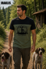 ΜΠΛΟΥΖΑΚΙ t shirt ΔΙΧΡΩΜΟ ΧΑΚΙ ΠΟΡΤΟΚΑΛΙ /ΑΓΡΙΟΓΟΥΡΟΥΝΟ κωδ. irk 124