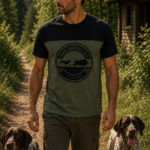 ΜΠΛΟΥΖΑΚΙ t shirt ΔΙΧΡΩΜΟ ΧΑΚΙ ΠΟΡΤΟΚΑΛΙ /ΑΓΡΙΟΓΟΥΡΟΥΝΟ κωδ. irk 124