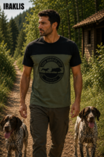 ΜΠΛΟΥΖΑΚΙ t shirt ΔΙΧΡΩΜΟ ΧΑΚΙ ΠΟΡΤΟΚΑΛΙ /ΑΓΡΙΟΓΟΥΡΟΥΝΟ κωδ. irk 124