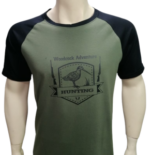 ΜΠΛΟΥΖΑΚΙ t shirt ΔΙΧΡΩΜΟ ΧΑΚΙ ΜΑΥΡΟ / ΜΠΕΚΑΤΣΑ κωδ. irk 166