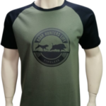 ΜΠΛΟΥΖΑΚΙ t shirt ΔΙΧΡΩΜΟ ΧΑΚΙ ΜΑΥΡΟ / ΑΓΡΙΟΓΟΥΡΟΥΝΟ κωδ. irk 154
