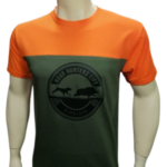 ΜΠΛΟΥΖΑΚΙ t shirt ΔΙΧΡΩΜΟ ΧΑΚΙ ΠΟΡΤΟΚΑΛΙ /ΑΓΡΙΟΓΟΥΡΟΥΝΟ κωδ. irk 124