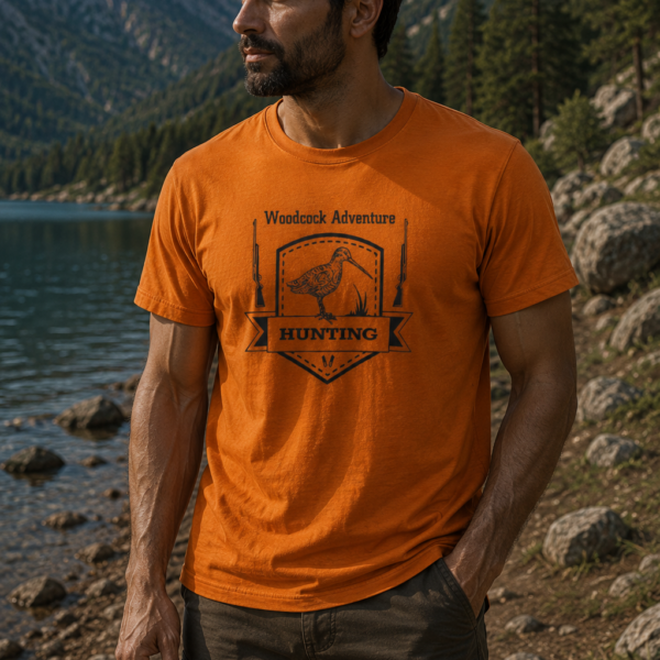 Μπλουζακι t shirt πορτοκαλι μπεκατσα / κωδ. irk 247
