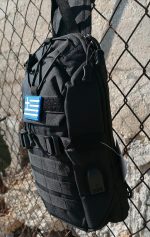 Τσαντάκι στήθους Tactical 7 lt μαυρο   κωδ. IRK-273 - Image 2