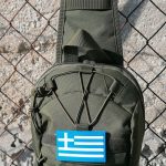 Τσαντάκι στήθους Tactical 7 lt χακι με usb / κωδ. IRK-274