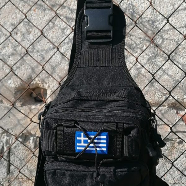 Τσαντάκι στήθους Tactical 12 lt μαυρο με usb / κωδ. IRK-272