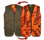 Γιλεκο διπλης οψης Percussion orange camo / χακι  /  κωδ.  PERC-1269