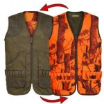 Γιλεκο διπλης οψης Percussion orange camo / χακι  /  κωδ.  PERC-1269