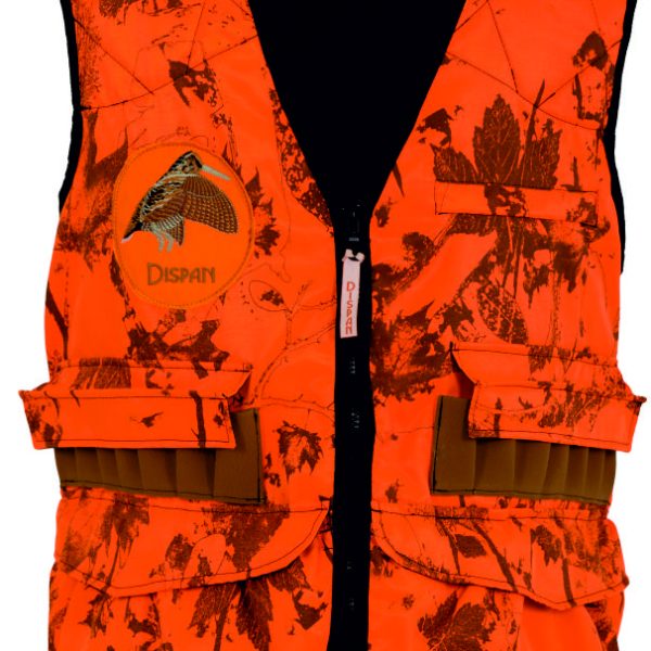 Γιλέκο Κυνηγίου Μπεκάτσας Dispan  Orange  Camo    κωδ.  DISP-14ΠΚ