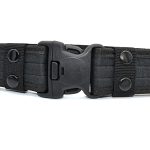 ΖΩΝΗ TACTICAL ΜΑΥΡΗ ΜΕ ΠΛΑΣΤΙΚΟ ΚΟΥΜΠΩΜΑ ΑΣΦΑΛΕΙΑΣ / κωδ. IRK-288