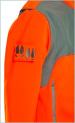 ΤΖΑΚΕΤ SOFT SHELL DISPAN ΑΔΙΑΒΡΟΧΟ ΠΟΡΤΟΚΑΛΙ / κωδ.  DISP-520orange - Image 3