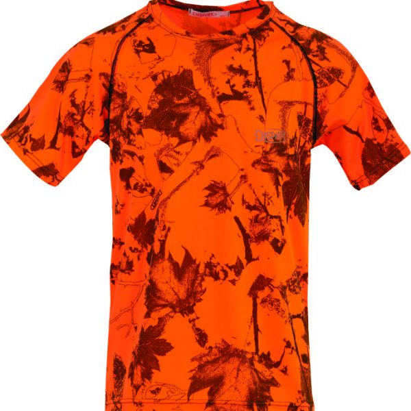 Μπλουζακι DISPAN Microfiber/Dry -tec Camo Orange   κωδ.  DISP-910