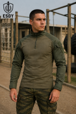 Μπλουζα Επιχειρησιακή combat shirt χακι / κωδ. irk 190 (slim γραμμη)