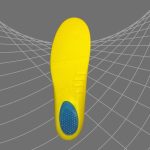 Ανατομικός πάτος MEMORY FOAM ATHLETIC / κωδ. IRK-340 - Image 3