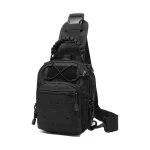 Τσάντακι στήθους cross body αδιάβροχο Army Tactical  μαυρο  κωδ. IRK-344