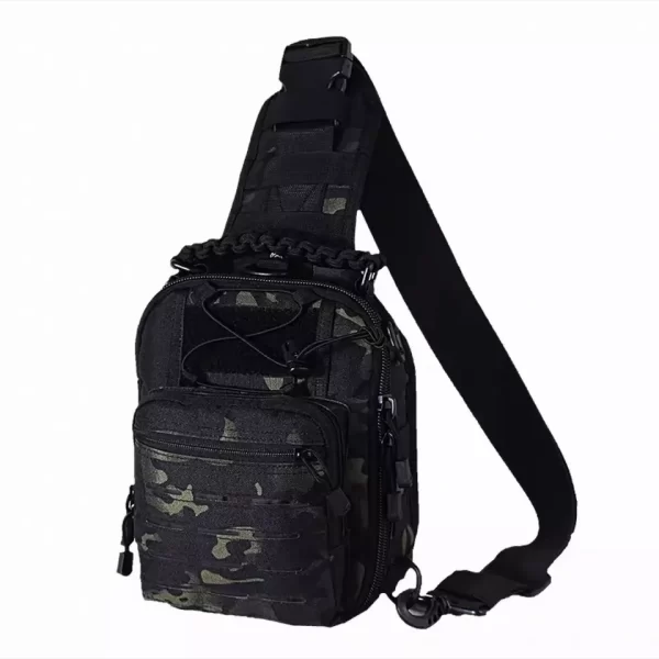 Τσάντακι στήθους cross body αδιάβροχο Army Tactical ghost camo black . /κωδ. IRK-347