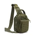 Τσάντακι στήθους cross body αδιάβροχο Army Tactical  χακι κωδ. IRK-406