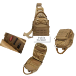 Τσάντακι στήθους cross body αδιάβροχο Army Tactical  μαυρο  κωδ. IRK-344 - Image 4