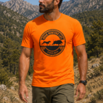 Μπλουζάκι dry tech πορτοκαλί αγριογούρουνο / κωδ irk 91
