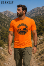 Μπλουζάκι dry tech πορτοκαλί αγριογούρουνο / κωδ irk 91