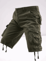 Βερμούδα cargo ανδρικη μαυρη κωδ mb002black