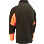 ΖΑΚΕΤΑ POLAR FLEECE DISPAN  280gr  ΧΑΚΙ-ΜΑΥΡΟ-ΠΟΡΤΟΚΑΛΙ  κωδ. DISP-27F - Image 2