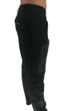 Αδιάβροχο ελαστικό παντελόνι Softshell μαυρο με επένδυση fleece   κωδ. ZQ-81black - Image 2