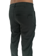Αδιάβροχο ελαστικό παντελόνι Softshell μαυρο με επένδυση fleece   κωδ. ZQ-81black - Image 3