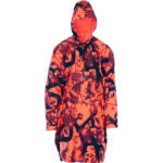 Αδιάβροχη μπέρτα-poncho DISPAN orange camo κωδ. DISP-87ΠΚ