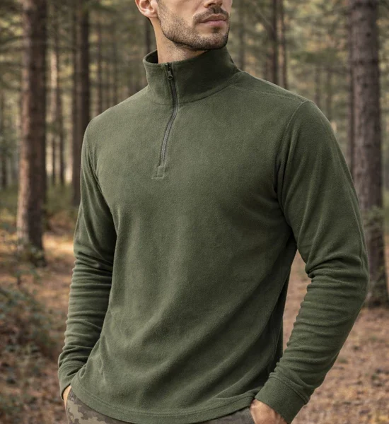 Μπλούζα fleece Χακί mrk κωδ. mrk 55