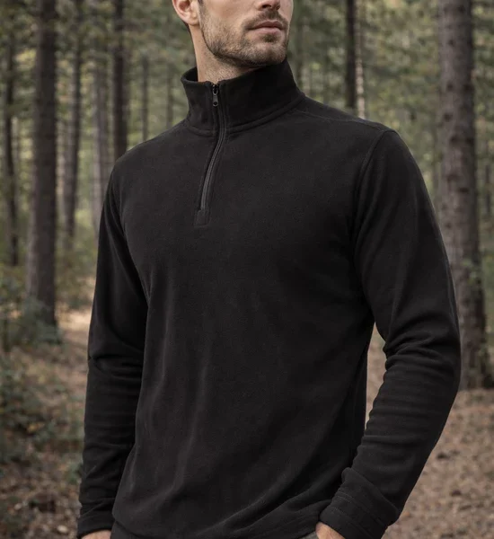 Μπλούζα fleece μαύρο mrk κωδ. mrk 56