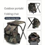 Ανθεκτικό Σακίδιό Με Πτυσσόμενη Καρέκλα Oxford Camo  κωδ. IRK-389 - Image 2