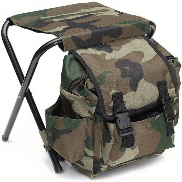 Ανθεκτικό Σακίδιό Με Πτυσσόμενη Καρέκλα Oxford Camo  κωδ. IRK-389