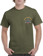 T-shirt Ελλήνικου στρατού Χακί  (Δυνάμεις Τεθωρακισμένων Τ7651) τυπωμένο. κωδ. IRK-383 - Image 2