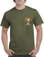 T-shirt Ελλήνικου στρατού Χακί (Δυνάμεις Πεζοναυτών Τ7652) τυπωμένο. κωδ. IRK-380 - Image 2